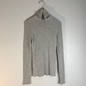 Vince Ribbed Turtleneck Sweater
